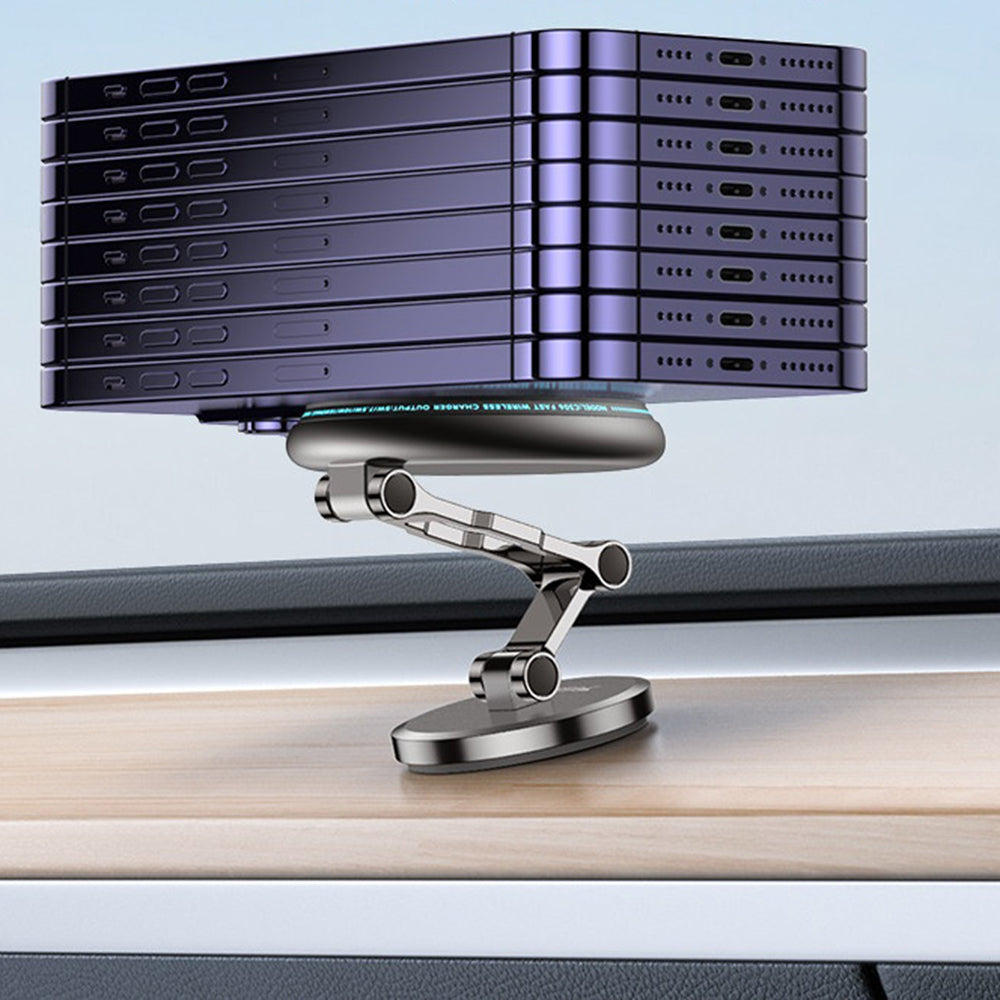 Caricabatterie Auto Wireless Yesido C306, 15W, 1.67A, Nero