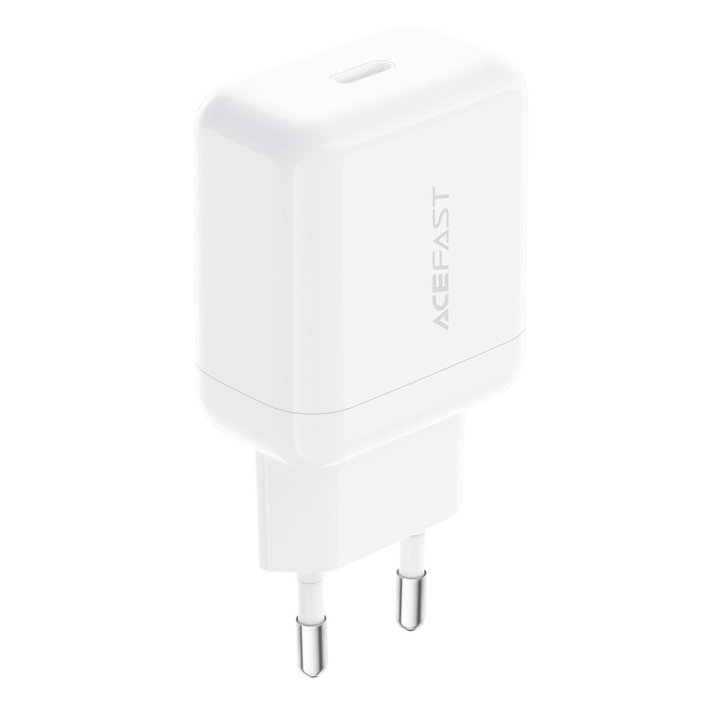 Caricabatterie Retea Acefast A130, 20W, 3A, 1 x USB-C, Bianco