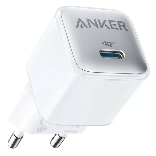 Caricabatterie di rete Anker 512 Nano 3, 20W, 3A, 1 x USB-C, bianco A2346G21