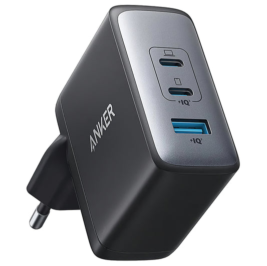 Caricabatterie di rete Anker 736 Nano II, 100W, 3A, 1 x USB-A - 2 x USB-C, nero A2145G11