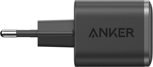 Caricatore da rete Anker Nano Display, 45W, 3A, 1 x USB-C, Nero A121DG11