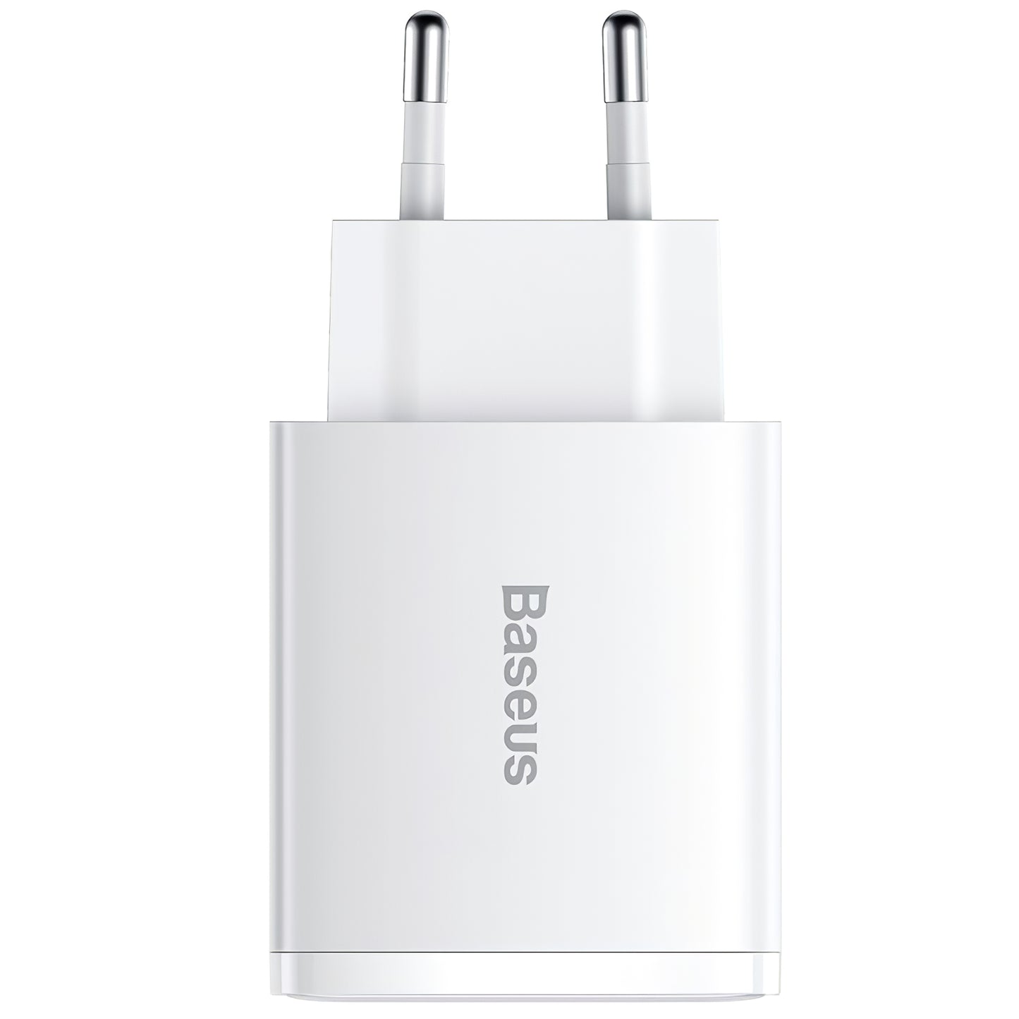 Network Charger Baseus Compact, 30W, 1 x USB-C - 2 x USB-A, White CCXJ-E02