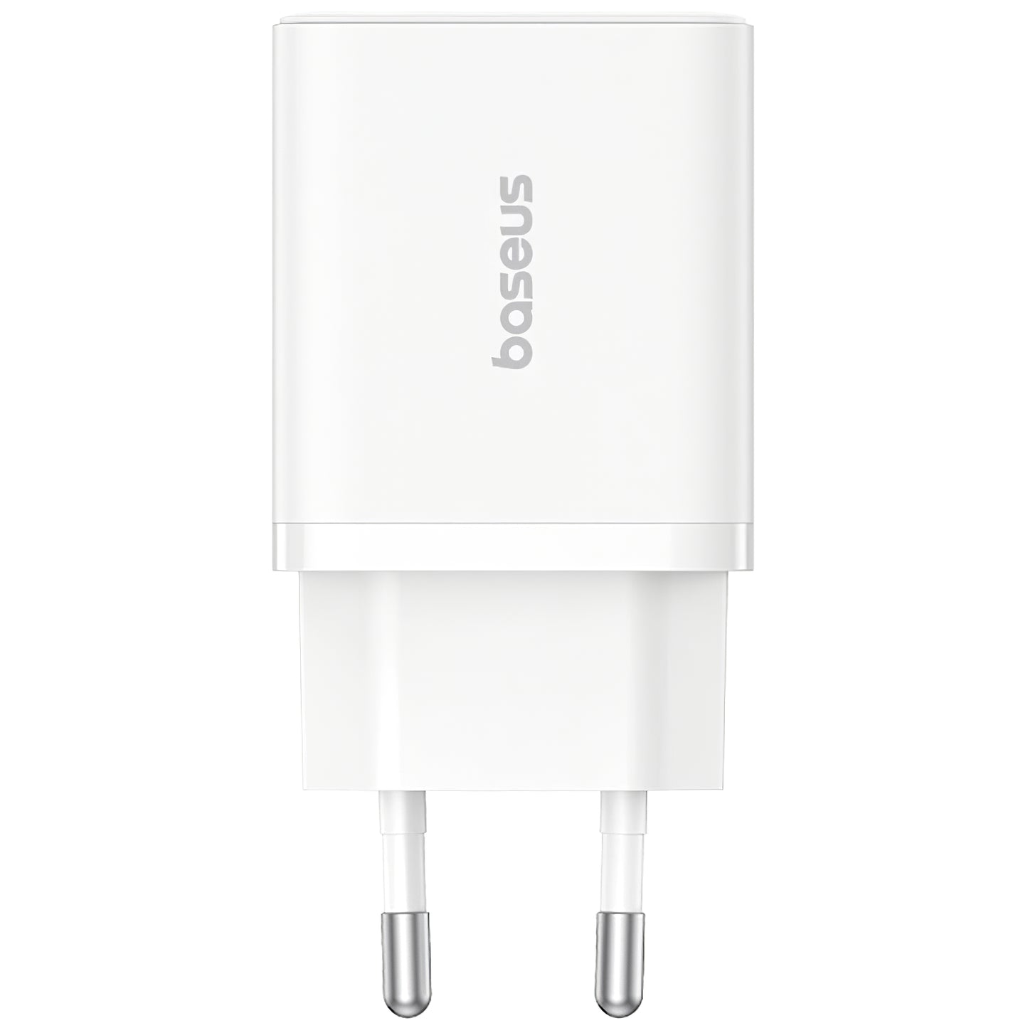 Caricatore di rete Baseus Cube, 30W, 2,4A, 1 x USB-A - 1 x USB-C, bianco P10111404213-00