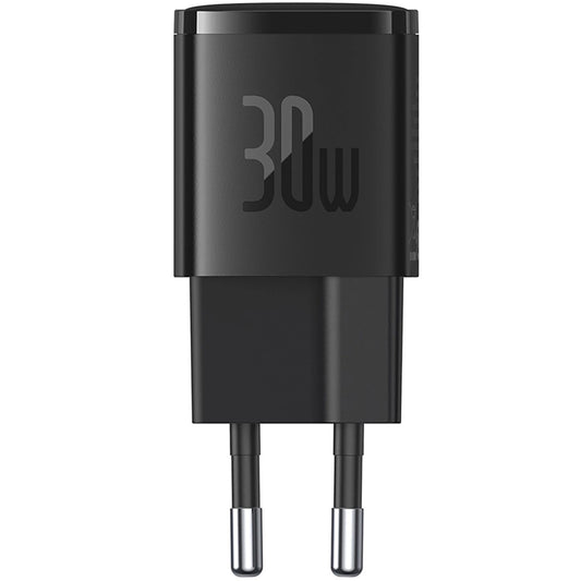 Caricabatterie da Rete Baseus Cube Pro, 30W, 3A, 1 x USB-C, Nero CCXF000301
