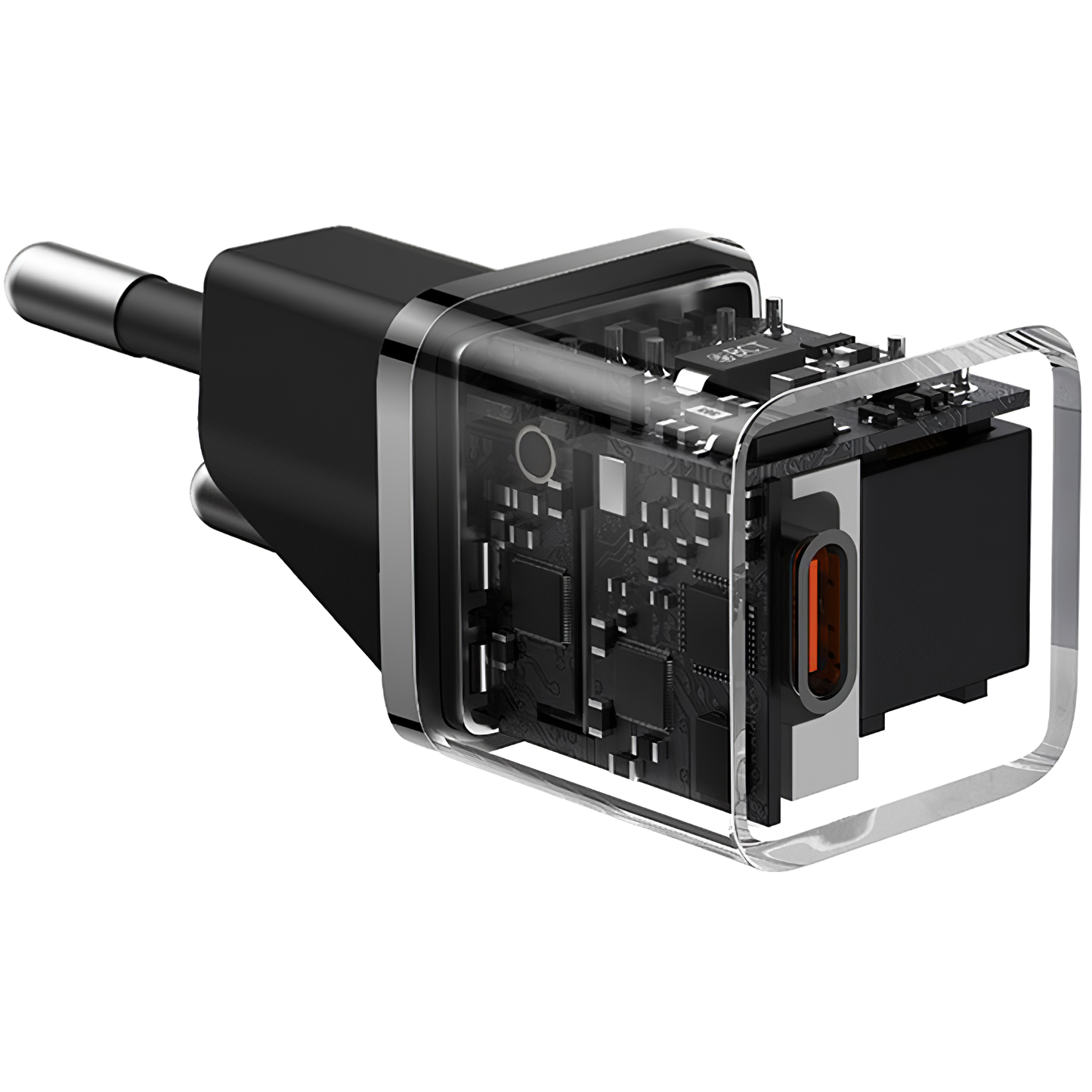 Baseus GaN5 Caricatore di rete con cavo USB-C GaN5, 20W, 3A, 1 x USB-C, nero P10110900113-00