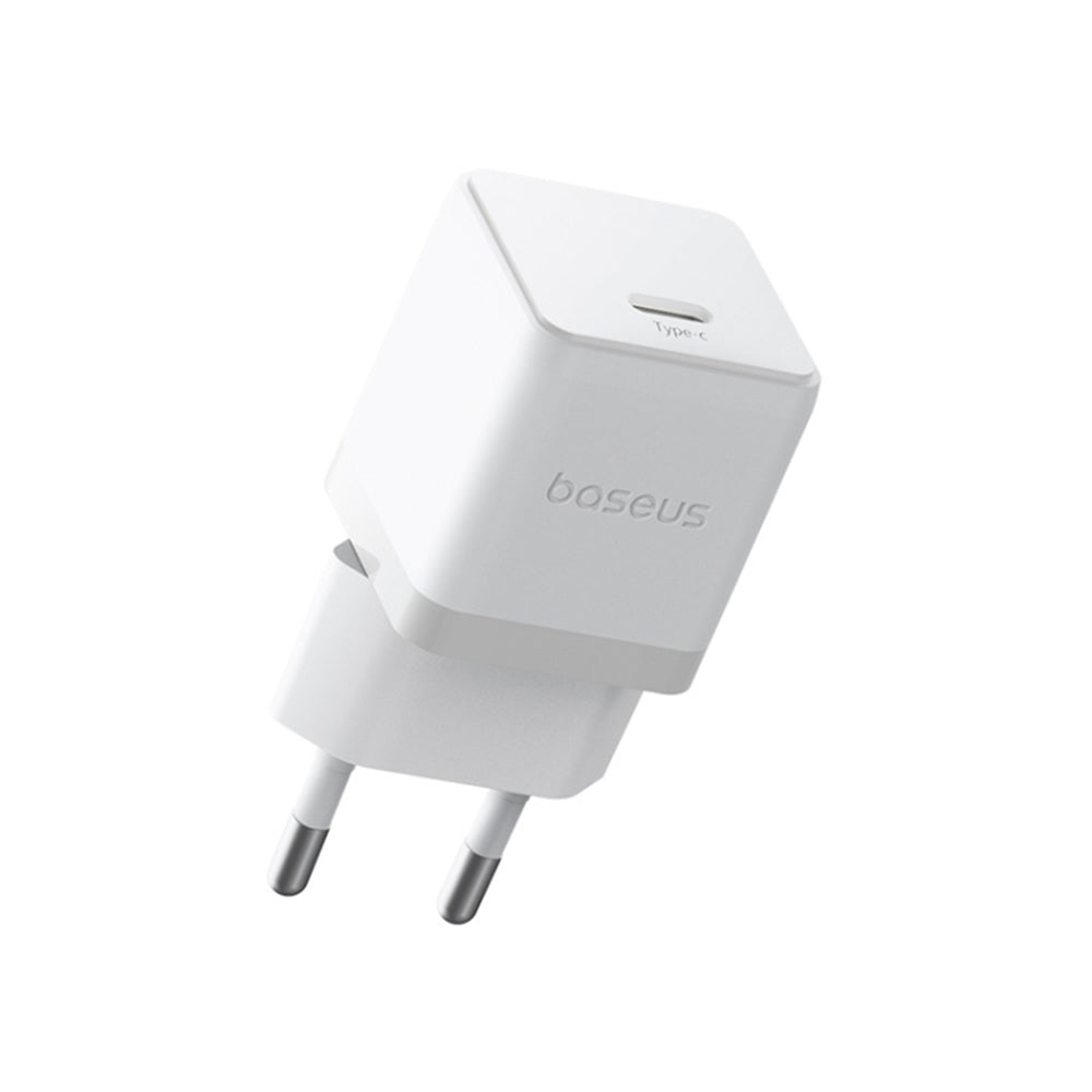 Caricabatterie da Rete con Cavo USB-C Baseus Palm, 30W, 3A, 1 x USB-C, Bianco P10111605213-01