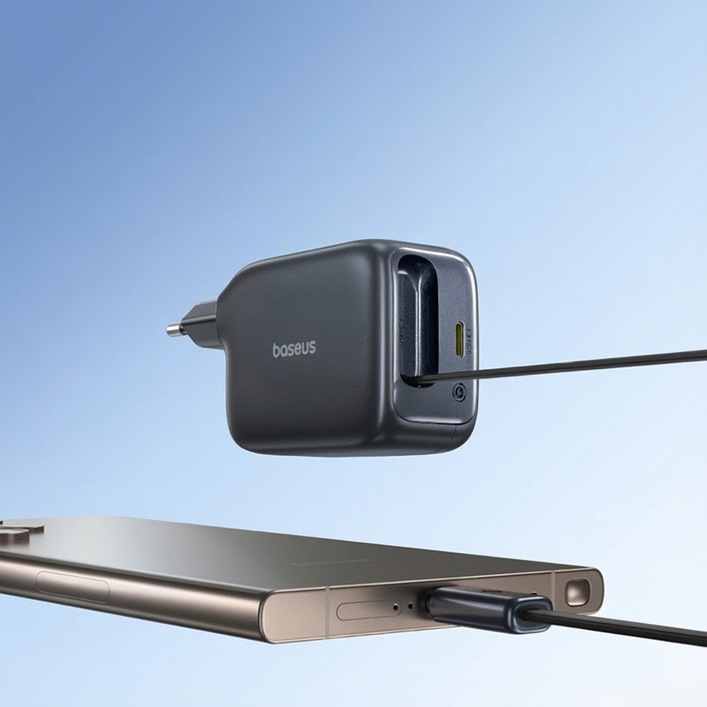 Caricabatterie Rete Con Cavo USB-C Baseus EnerCore CJ11, 45W, 3A, 1 x USB-C, Nero Z0004800