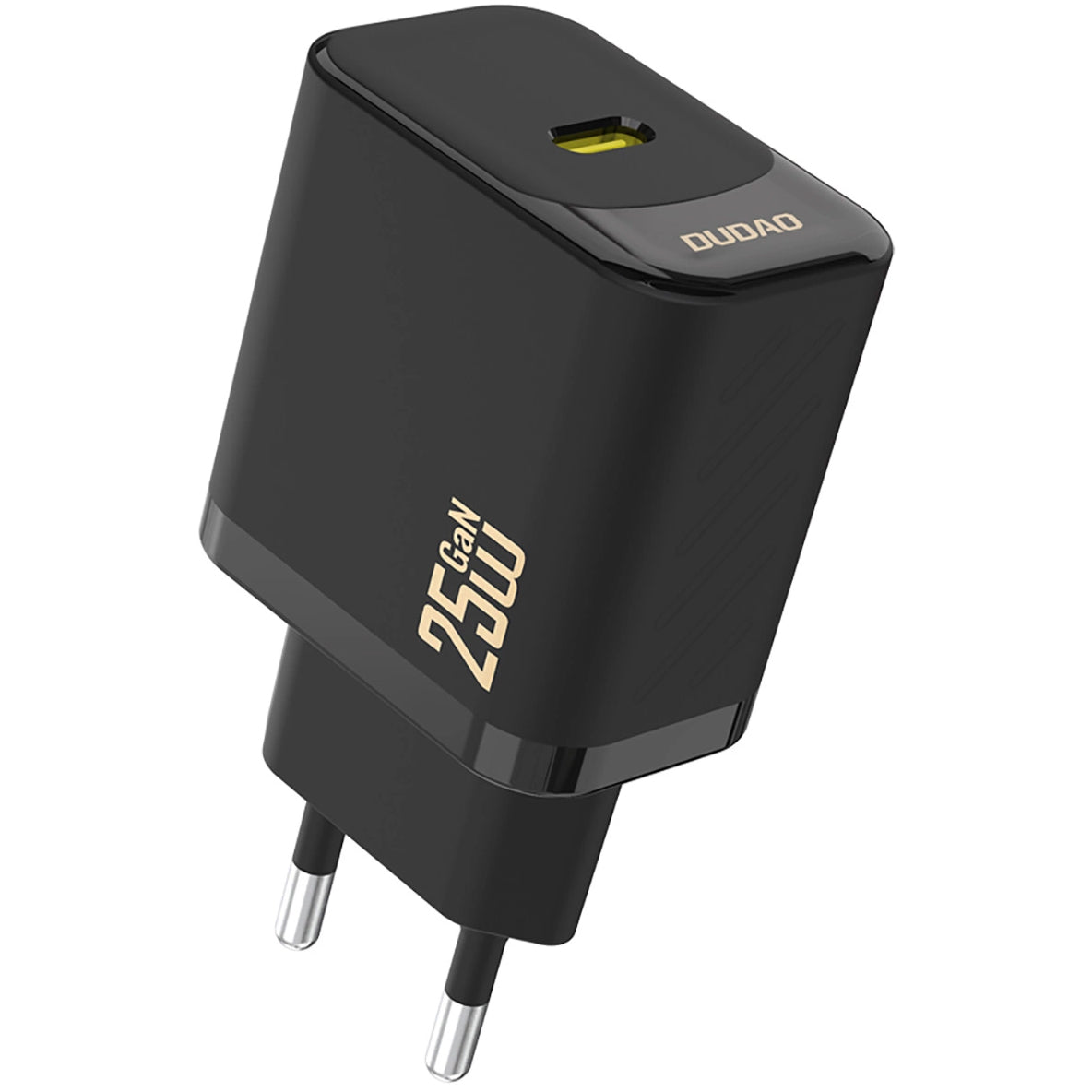 Caricabatterie Rete Dudao A27, 25W, 3A, 1 x USB-C, Nero