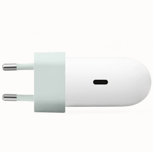 Caricabatterie di rete Google, 45 W, 3 A, 1 x USB-C, bianco GA05732-EU