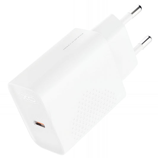 Caricabatterie Rete USB-C XO Design L160, 20W, 3A, 1 x USB-C, Bianco