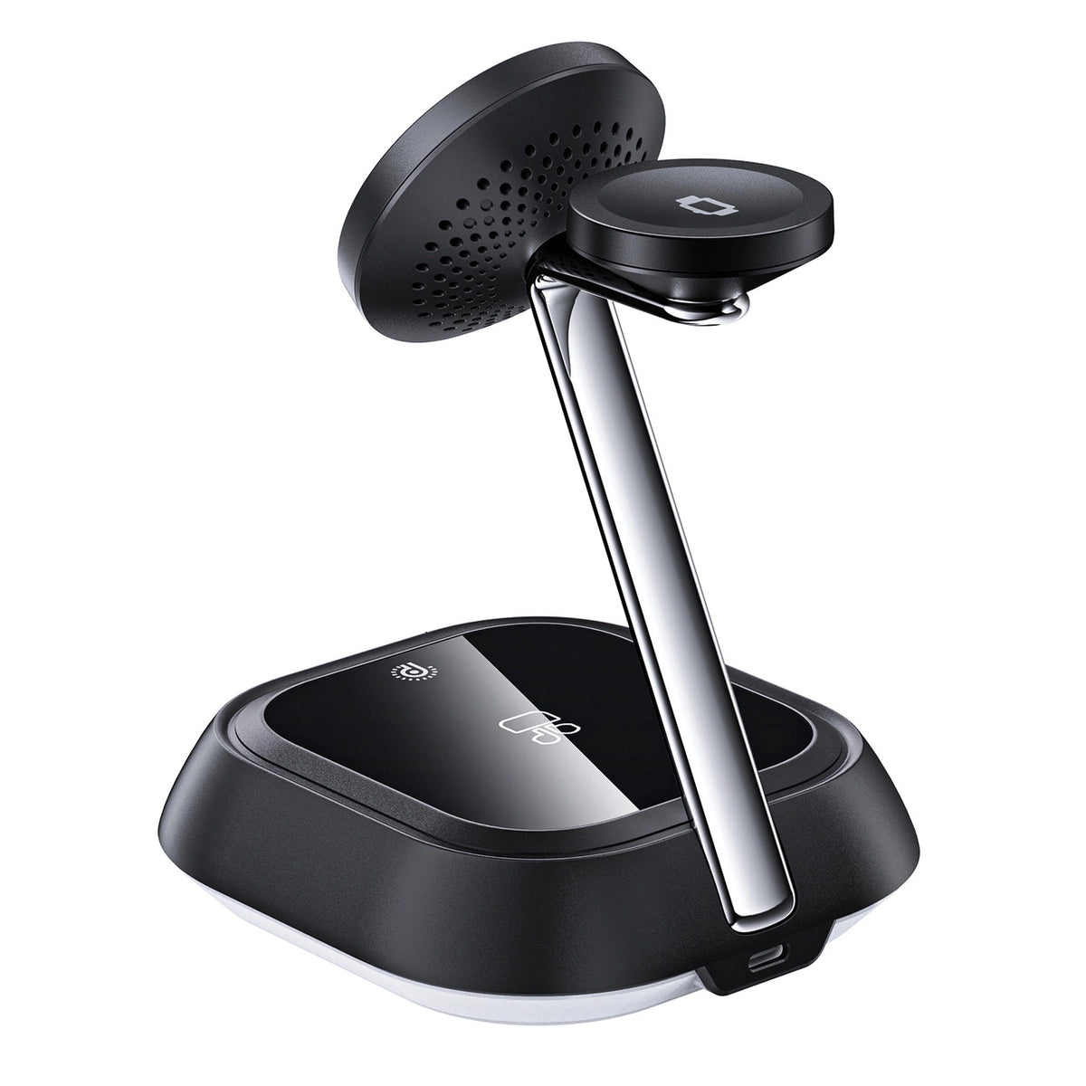 Caricabatterie Wireless Retea Acefast E16 3in1, 15W, 1.67A, Nero