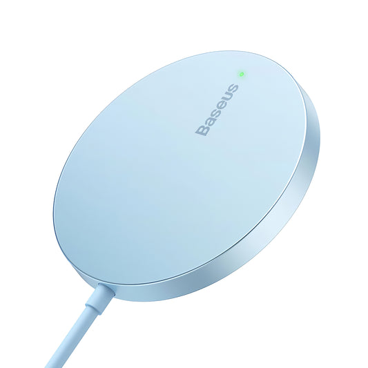 Caricatore di rete wireless Baseus Simple Simple Mini 3, 15W, 1,67A, blu CCJJ040303