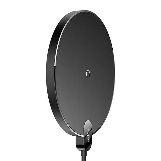 Caricabatterie di rete wireless Baseus con display digitale a LED Gen 2, 15W, 1,67A, nero CCED000001 CCED000001