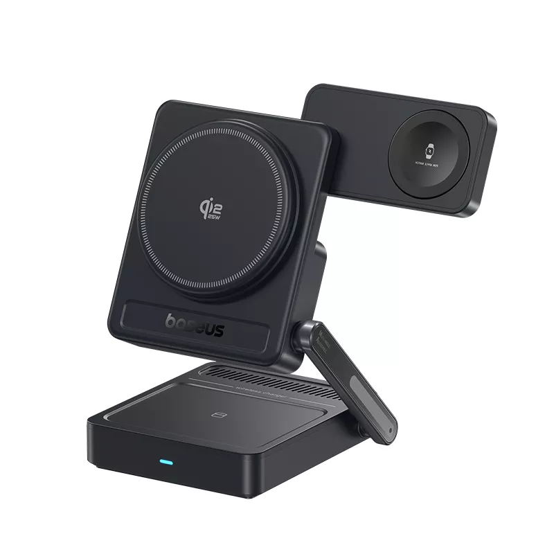 Caricatore Wireless Baseus PicoGo AF21 3in1, 35W, Nero E0205401