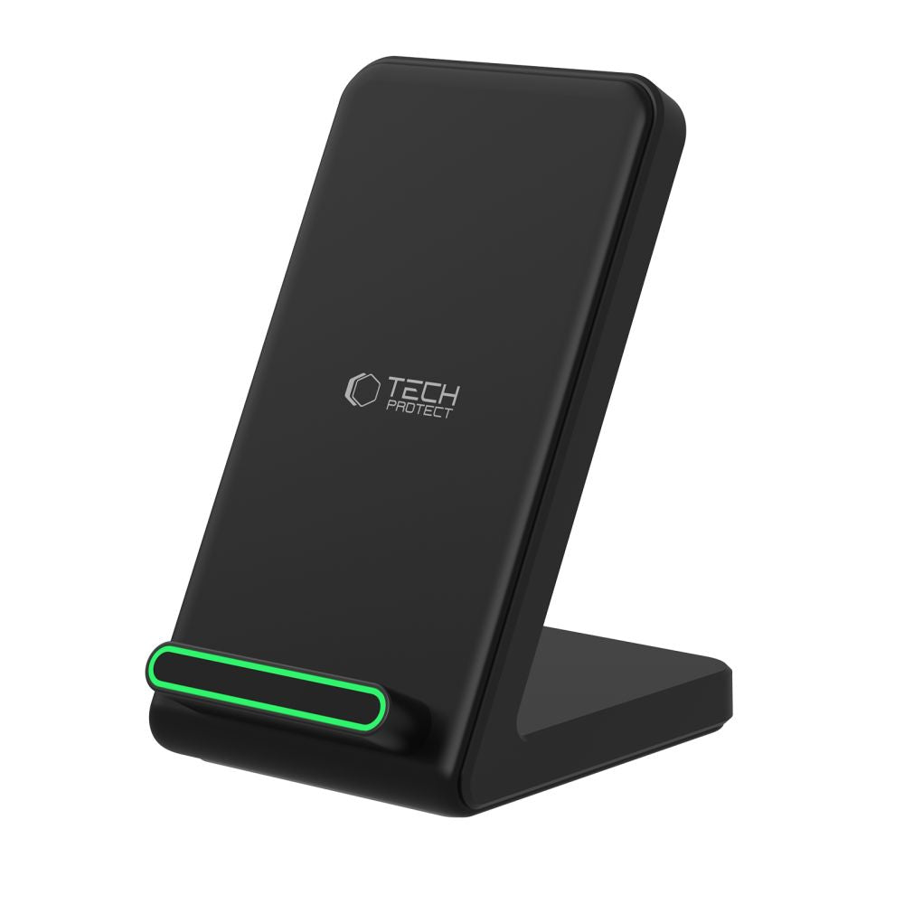 Caricatore di rete wireless Tech-Protect QI15W-A40, 15W, 1,67A, nero