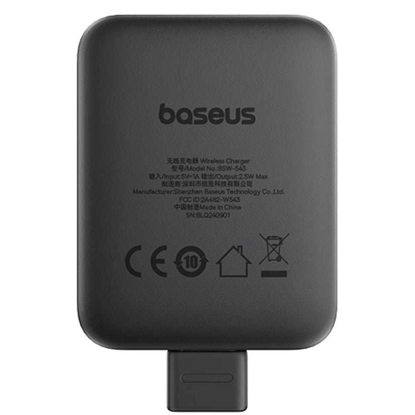 Caricatore Wireless Baseus MagPro per Apple Watch Series, USB-C, Nero P10264106123-00