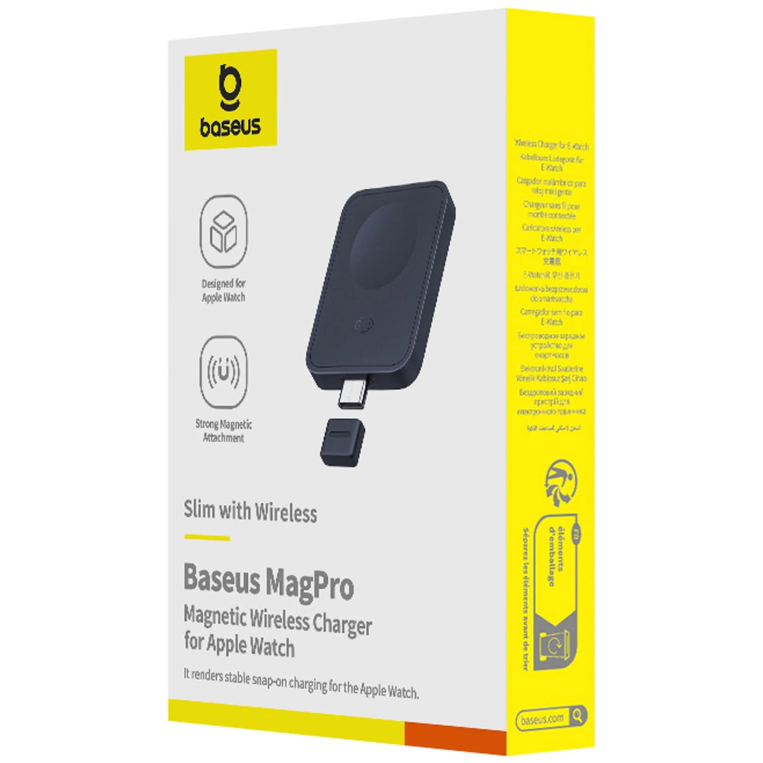 Caricatore Wireless Baseus MagPro per Apple Watch Series, USB-C, Nero P10264106123-00