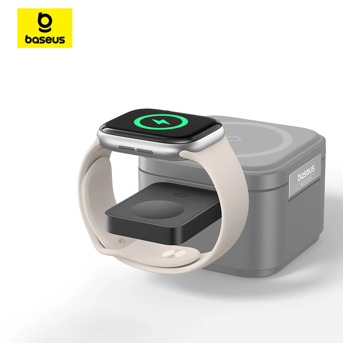 Caricatore Wireless Baseus MagPro per Apple Watch Series, USB-C, Nero P10264106123-00