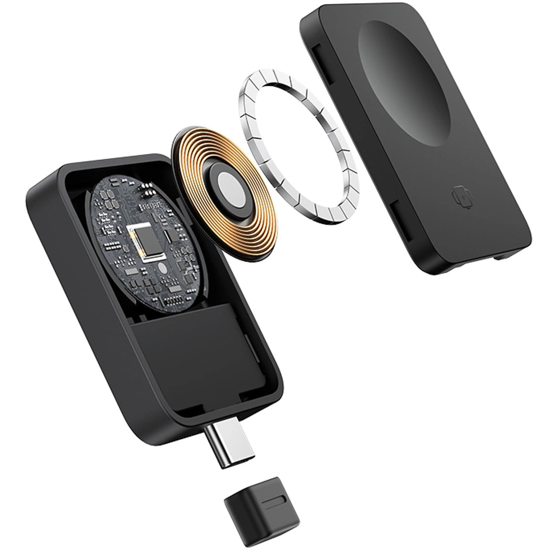 Caricatore Wireless Baseus MagPro per Apple Watch Series, USB-C, Nero P10264106123-00
