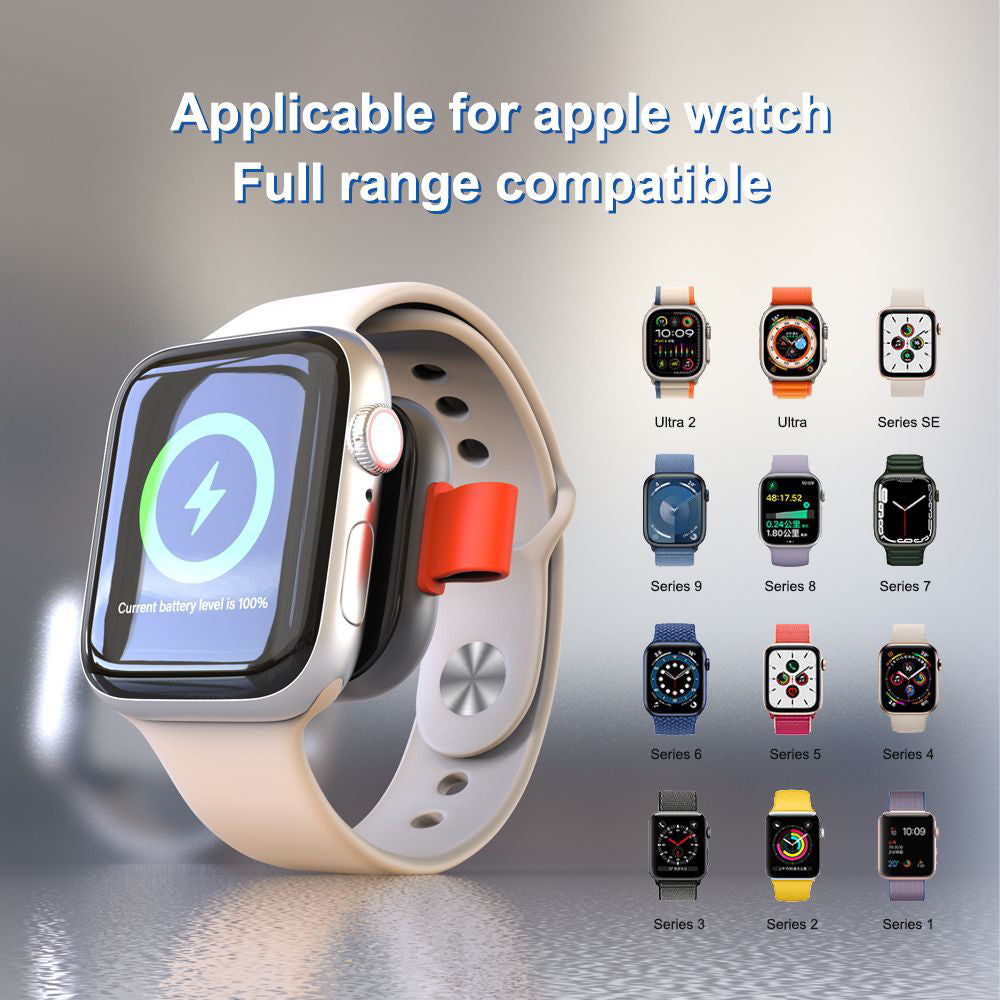 Caricabatterie Wireless Lito LC03 per Apple Watch Series, Bianco