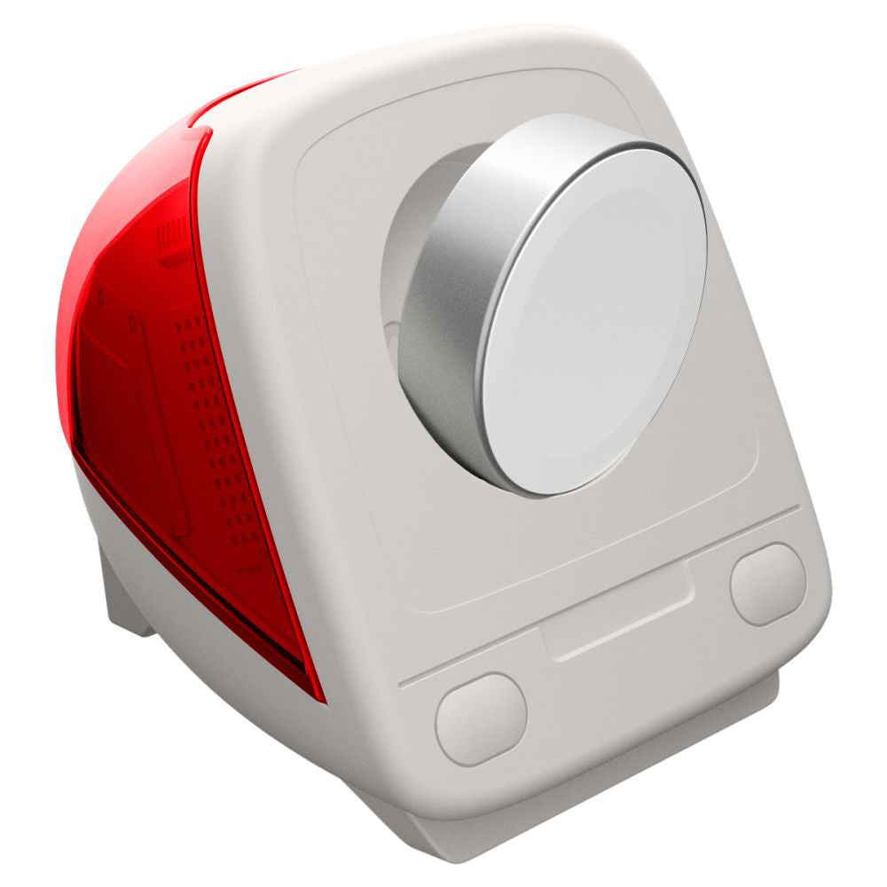 Supporto Spigen C1 Classic per Caricabatterie Wireless Apple Watch Series, Rosso AMP09341