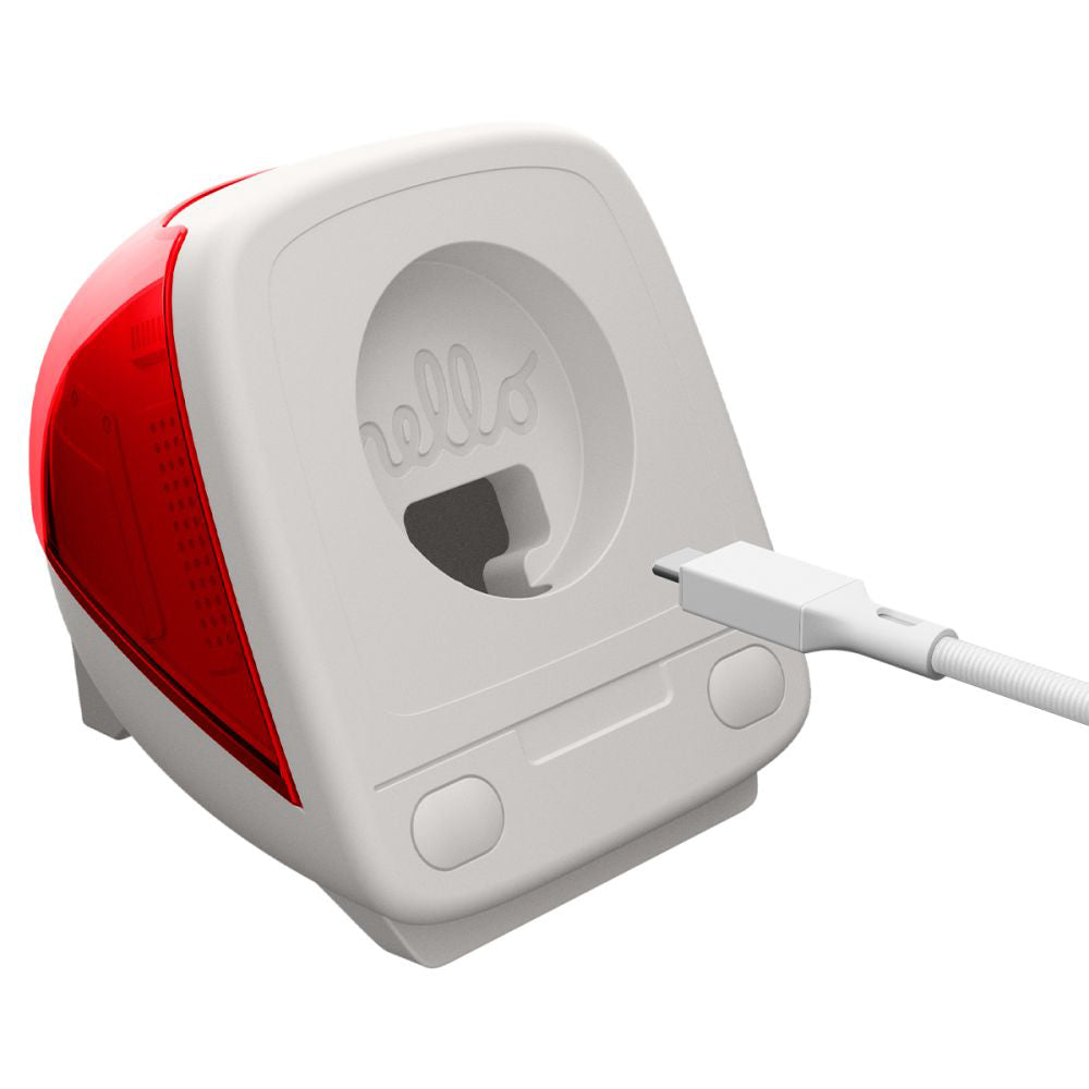 Supporto Spigen C1 Classic per Caricabatterie Wireless Apple Watch Series, Rosso AMP09341