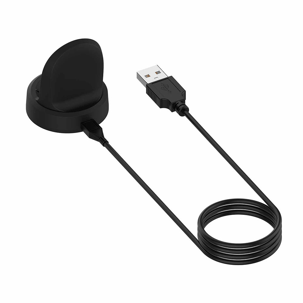 Caricabatterie Wireless Techsuit TSC3 per Samsung Galaxy Watch Series, USB-A, Nero
