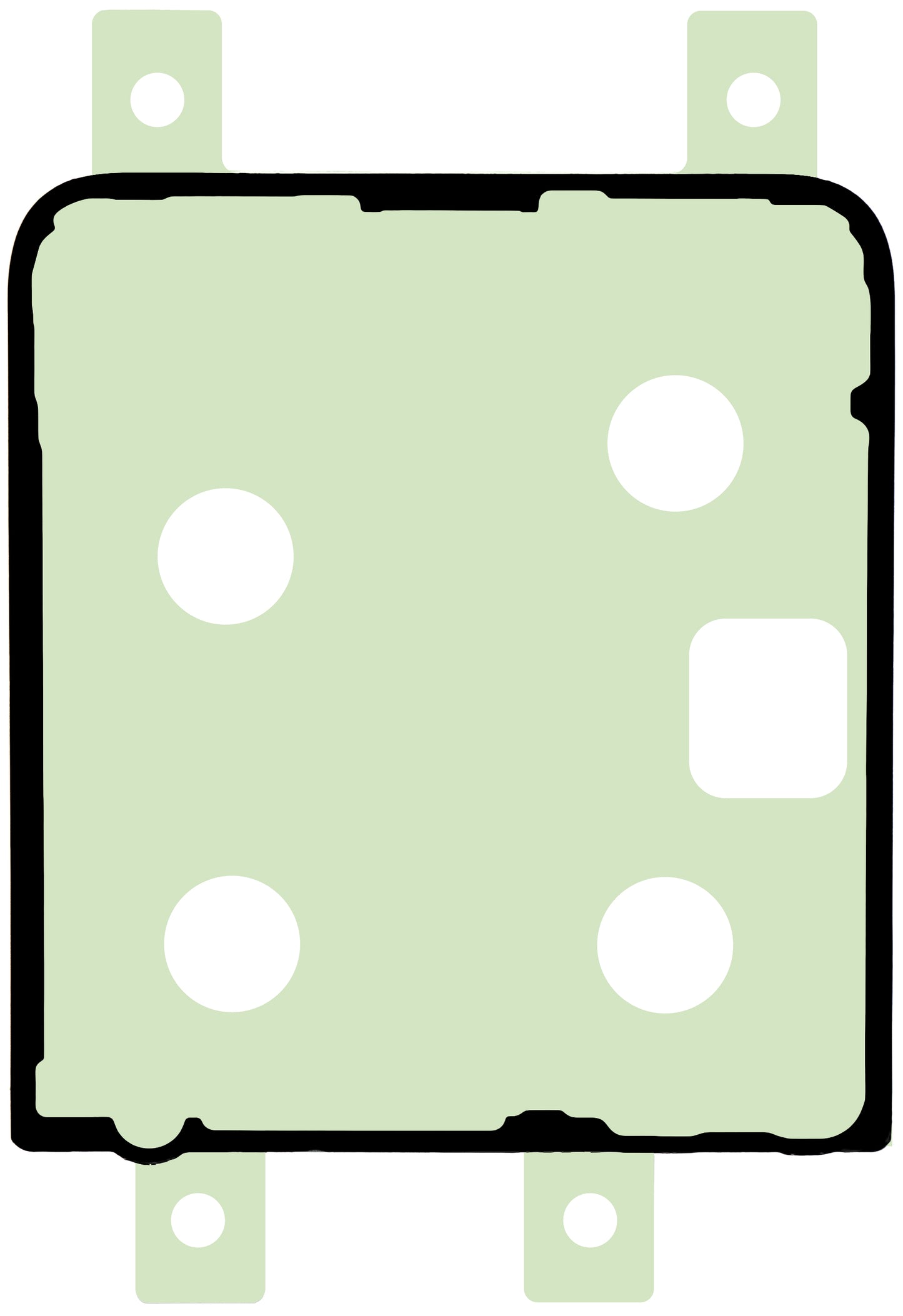 Kit Adesivo Coperchio Batteria Samsung Galaxy Z Flip4 F721, Service Pack GH82-29628A