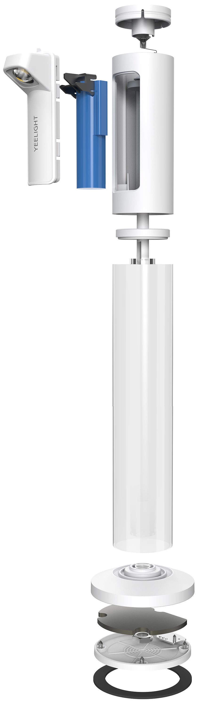 Lampada LED Ambientale Yeelight Atmosphere, 5W, RGB, Bianco YLYTD-0014