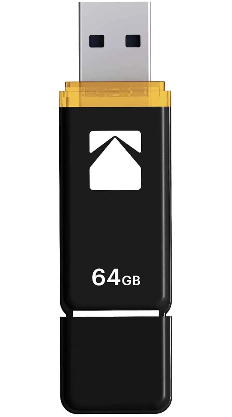 Memoria Esterna USB-A 3.2 Kodak K103, 64Gb EKMMD64GK103