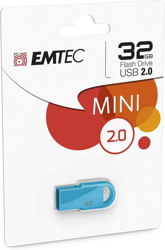 Memoria Esterna USB-A Emtec D250 Mini, 32Gb ECMMD32GD252