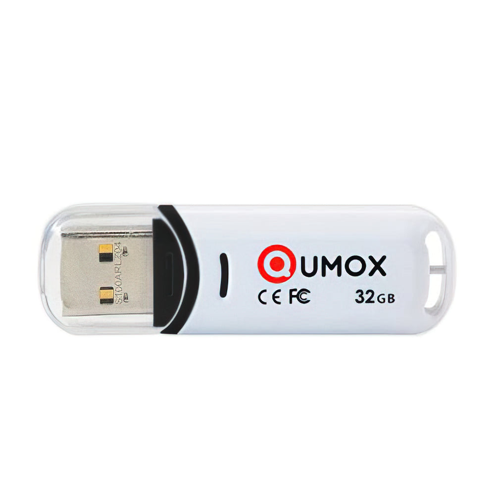 Memoria Esterna USB-A Qumox, 32Gb, Bianca