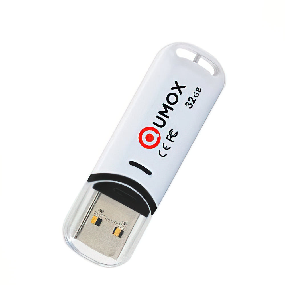 Memoria Esterna USB-A Qumox, 32Gb, Bianca