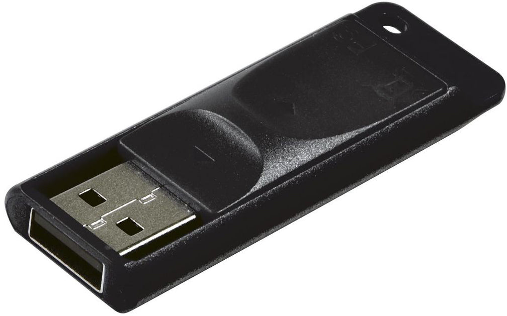 External USB-A Memory Verbatim PenDrive Slider, 32GB 98697