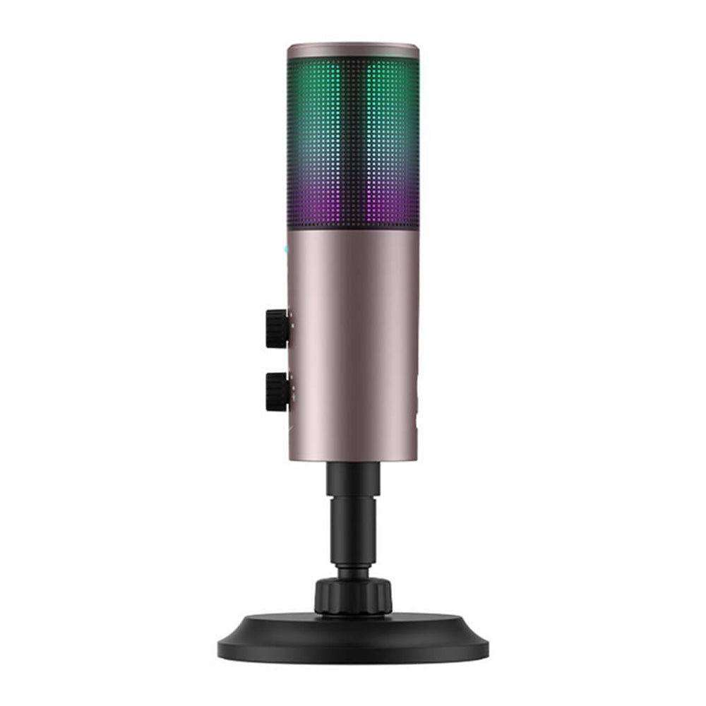Microfono HAVIT GK61, RGB, USB-C, Grigio
