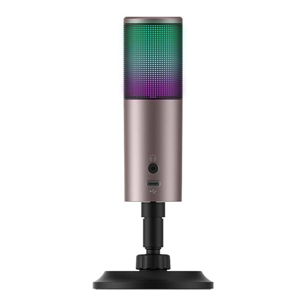 Microfono HAVIT GK61, RGB, USB-C, Grigio