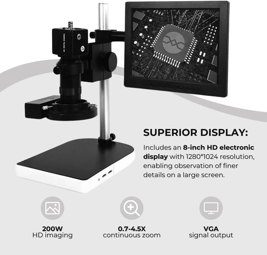 Sunshine Microscope MS8E-01, Black