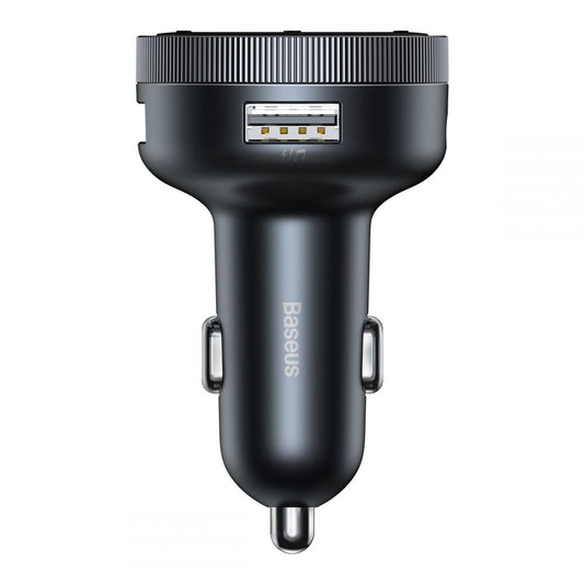 Baseus Enjoy Modulatore FM Bluetooth, lettore Mp3, 2 x USB, nero CCLH-01