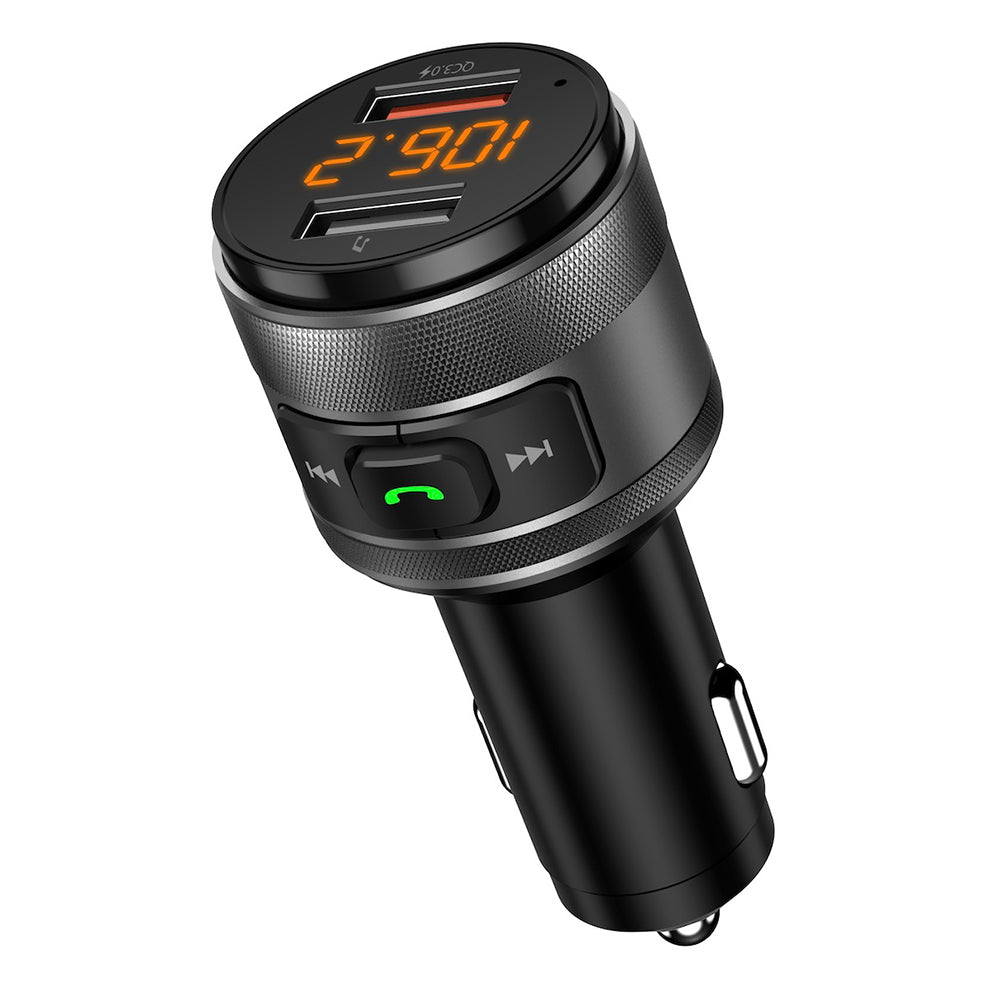Modulatore FM Bluetooth Techsuit VoltTune, 2 x USB-A