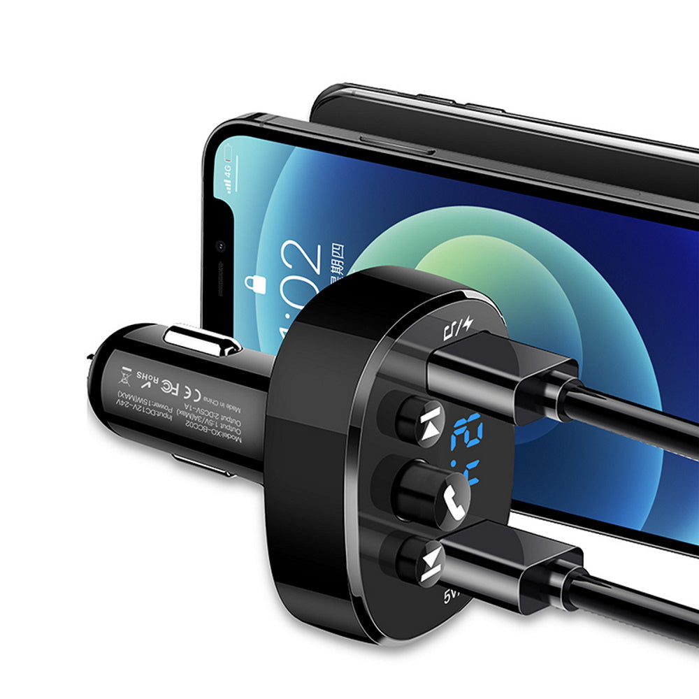 Modulatore FM Bluetooth XO Design BCC02, 2 x USB-A
