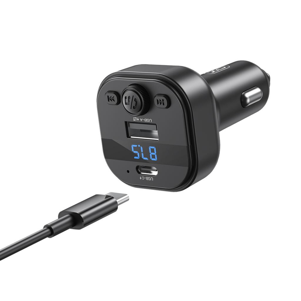 Modulatore FM Bluetooth XO Design BCC18, 1 x USB-A - 1 x USB-C
