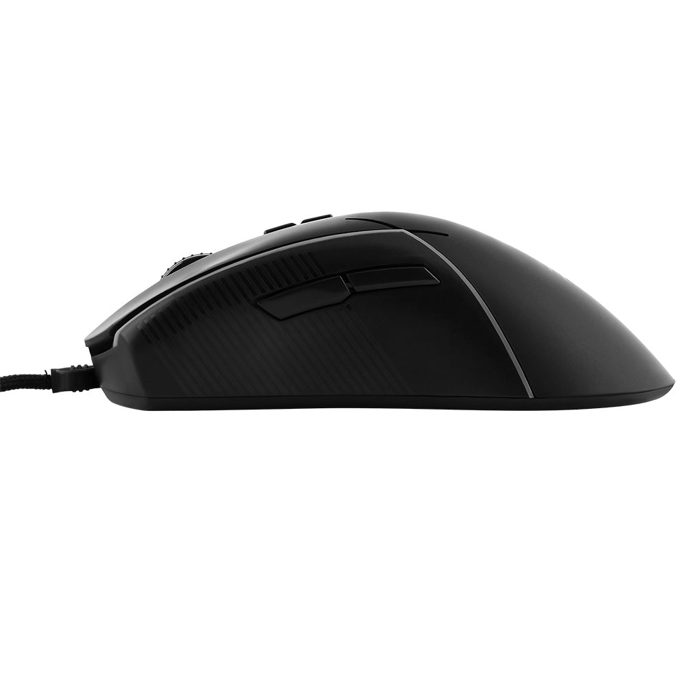 Mouse Gaming Cablato USB Proove Defiant, RGB, 7200DPI, Nero CMDE00000102