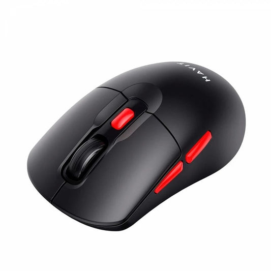Mouse Wireless HAVIT MS59WB, 800DPI - 1600DPI, Nero Rosso