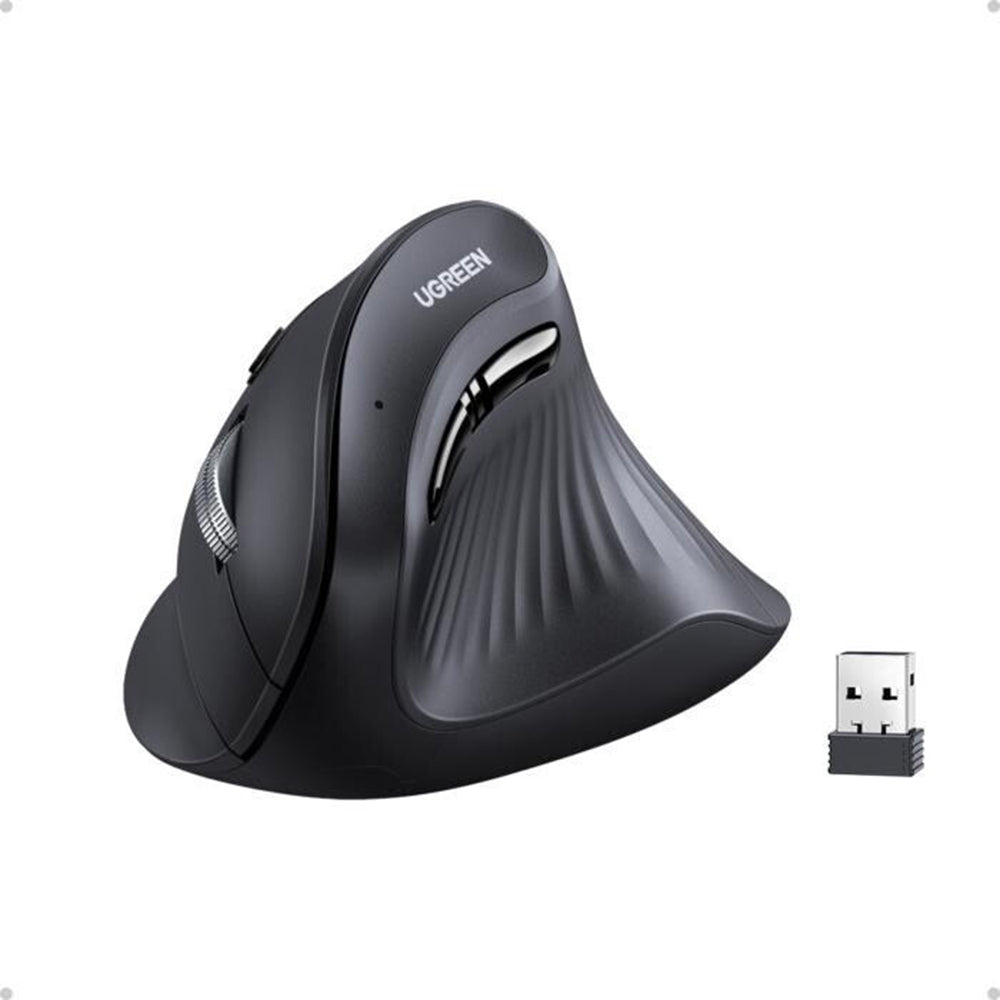 Mouse Wireless UGREEN MU008, 4000DPI, BT / Wi-Fi, Nero