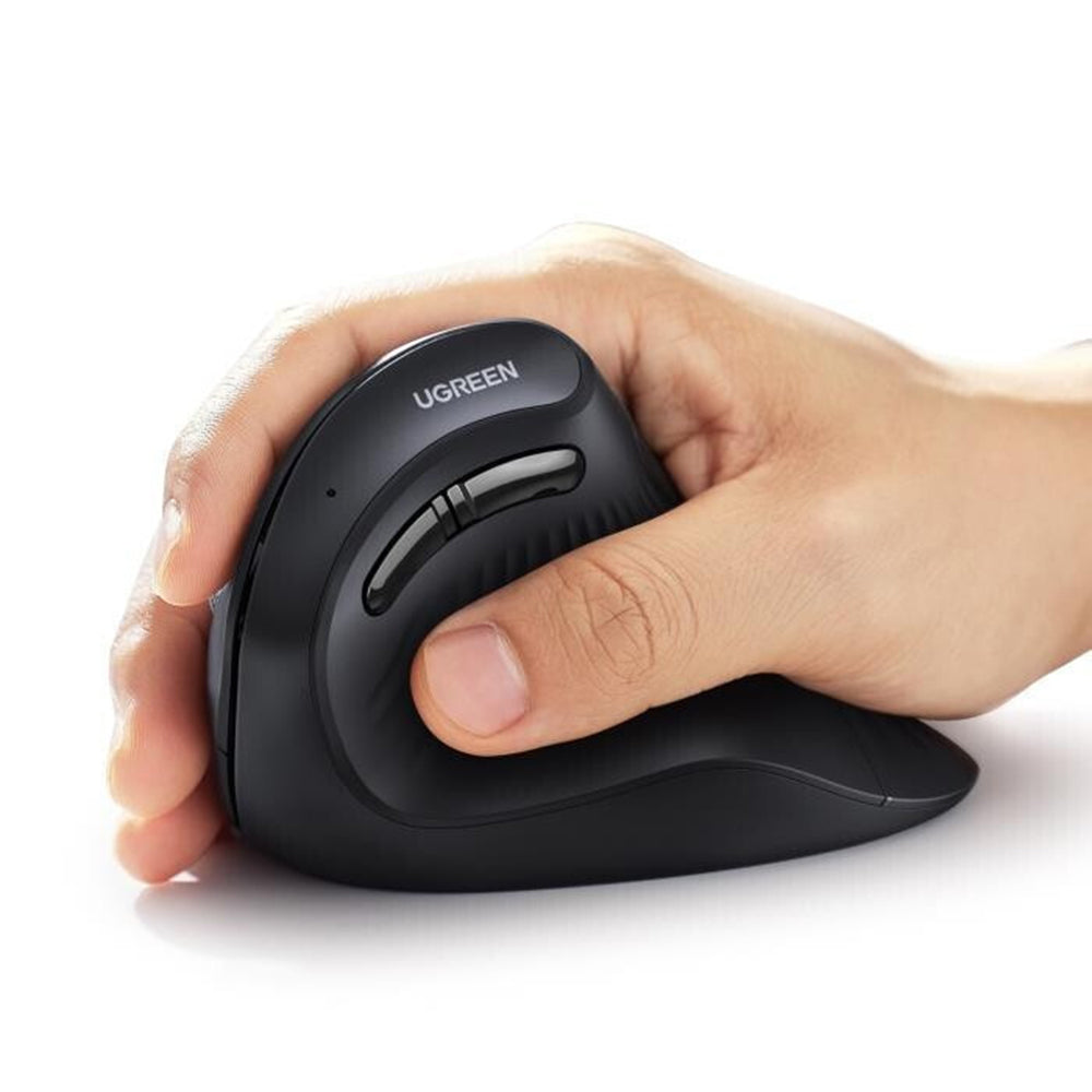Mouse Wireless UGREEN MU008, 4000DPI, BT / Wi-Fi, Nero