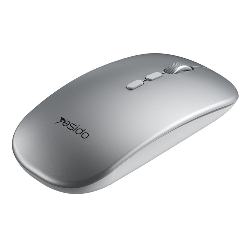 Mouse Wireless Yesido KB15, 800DPI - 1600DPI, Argento