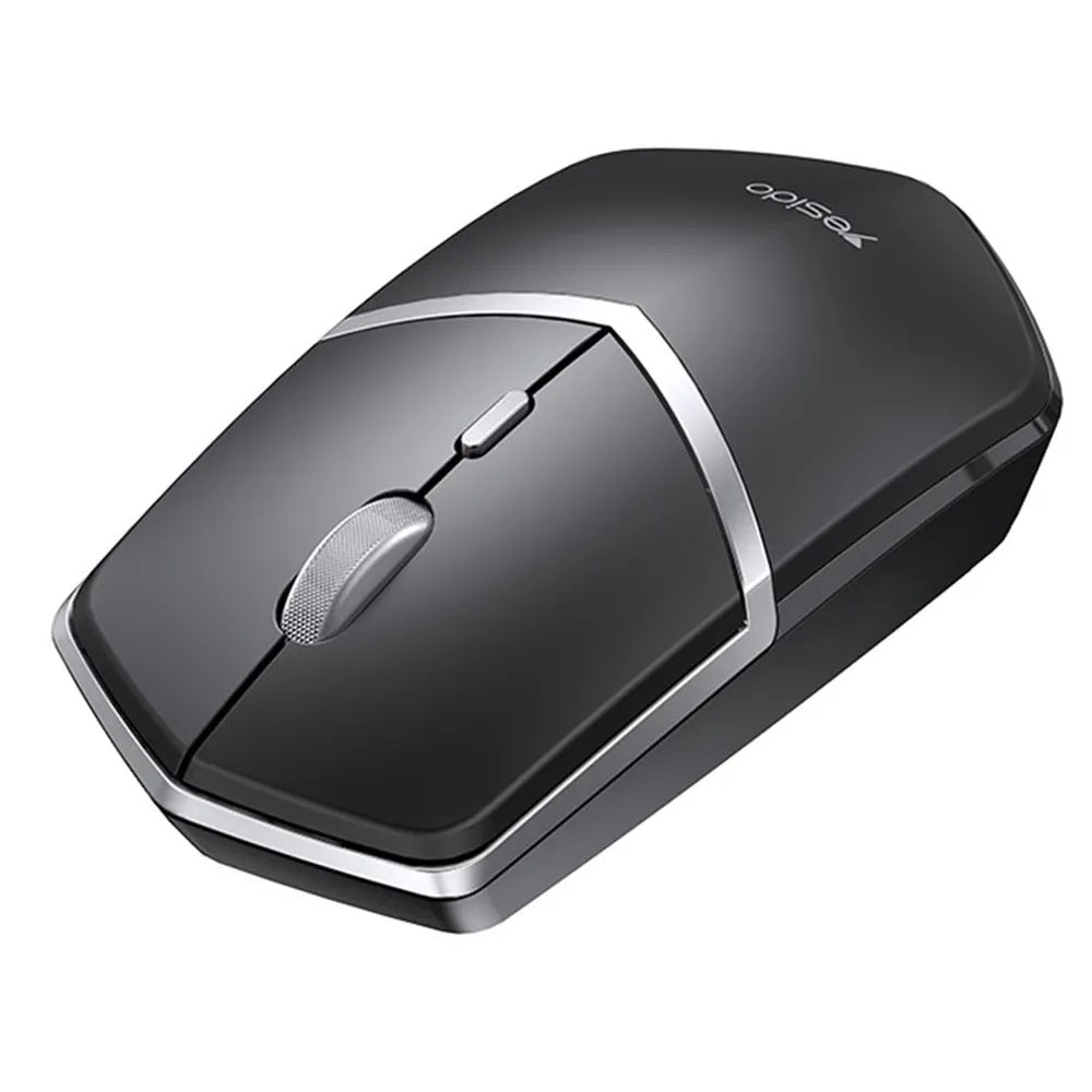 Mouse Wireless Yesido KB16, 1600DPI, Nero