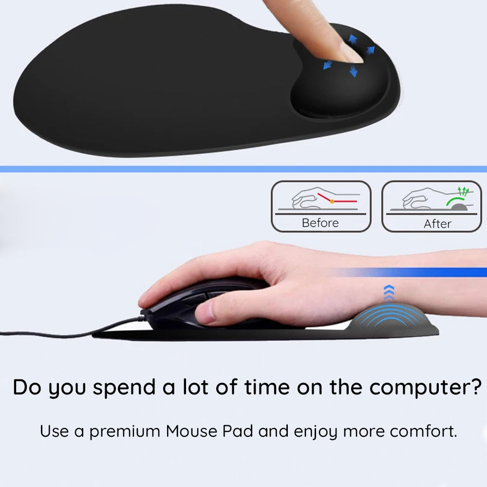 MousePad Gaming HAVIT MP802, 230mm x 191mm x 3.5mm, Blu marino