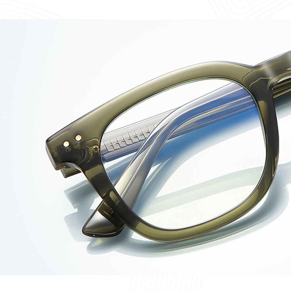 Occhiali Da Computer Uomo Techsuit 2229, Anti-Luce Blu, Marrone Chiaro