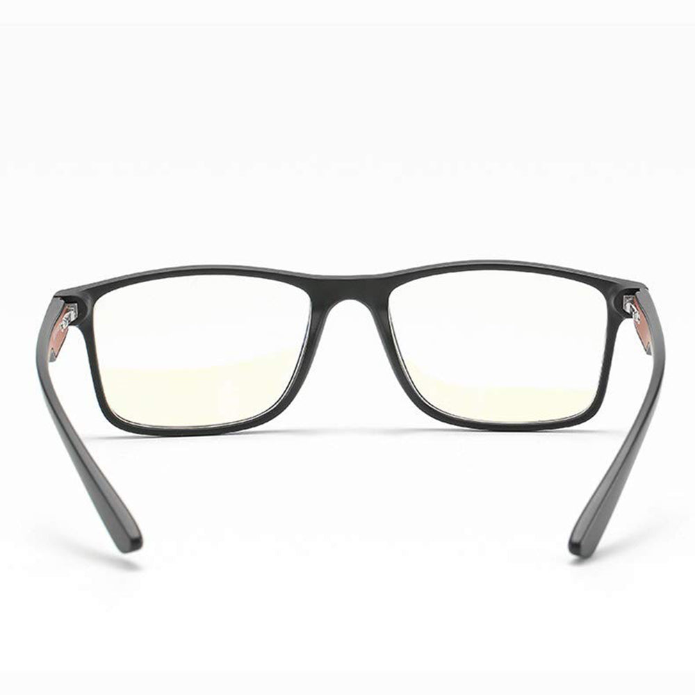 Occhiali da Computer Uomo Techsuit F2388, Anti-Luce Blu, Nero Grigio
